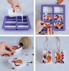DIY Floral Wax Sachets Image